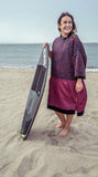 Maroon Poncho