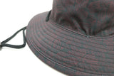 Burgundy Floral Boonie Hat