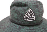 Emerald Floral Boonie Hat